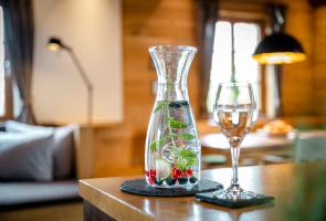 Frisches regionales Quellwasser