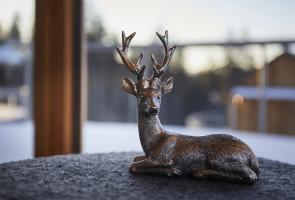 Außergewöhnliche Architektur und stilvolle Einrichtungsgegenstände im Nest