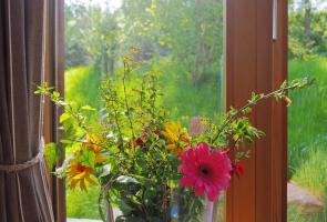Liebevoll hergerichtete Berghütte im LiebesGrün im Schmallenberger Sauerland.