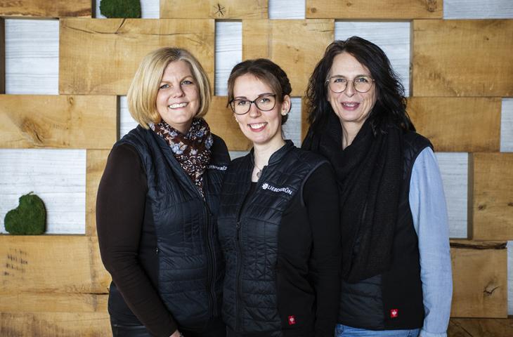 LiebesGrün-Rezeptionsteam