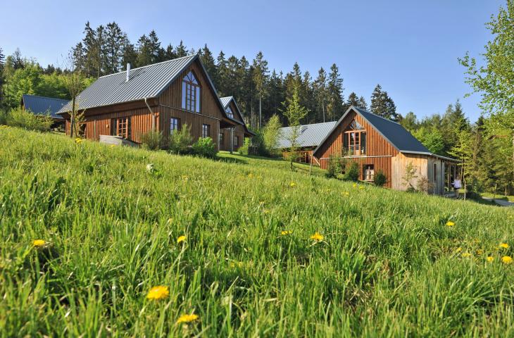 Hütten im Bergdorf LiebesGrün