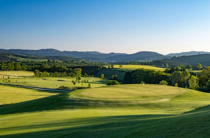 Golfplatz in Schmallenberg-Winkhausen Aufnhame von Golfplatz in Schmalle´nberg-Winkhausen