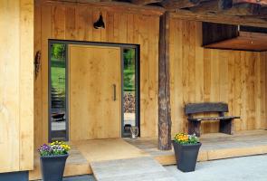 Architektur Hütte im Sauerland