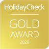 HolidayCheck Gold Award 2020
